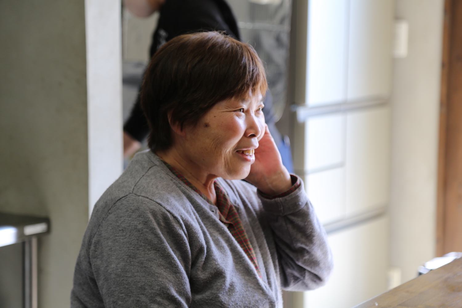 ばあちゃん 横顔