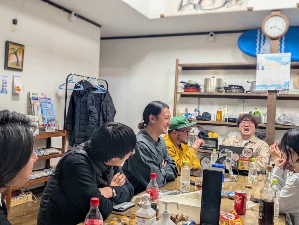 みんなで楽しくおしゃべり