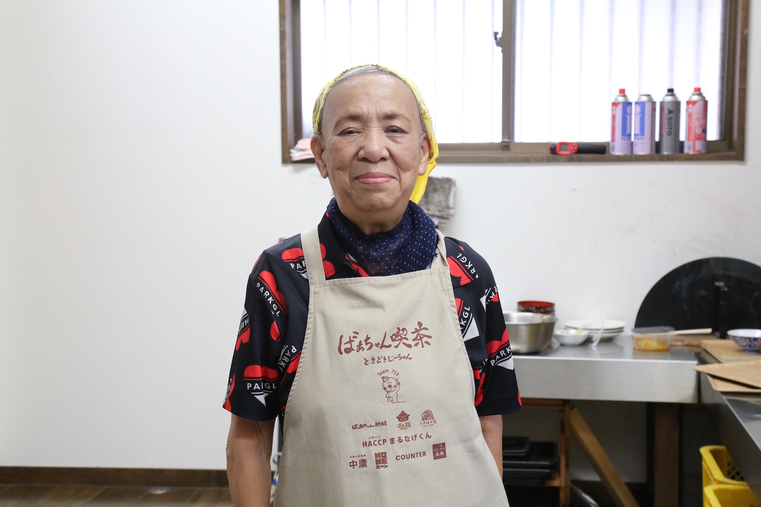 ばあちゃん 笑顔