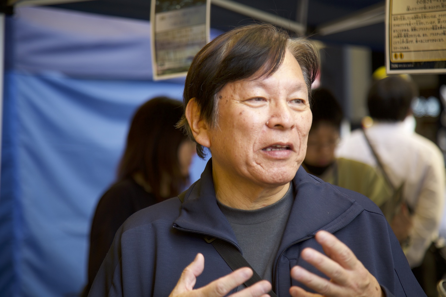 岡部佳文さん 取材